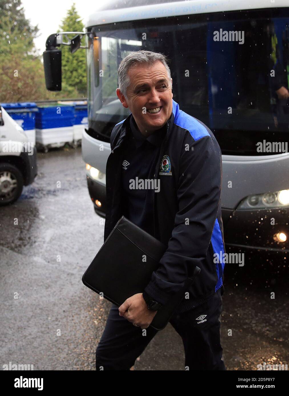 Blackburn Rovers Manager Owen Coyle kommt in St Andrews vor dem Sky Bet Championship-Spiel zwischen Birmingham City und Blackburn Rovers an. Stockfoto