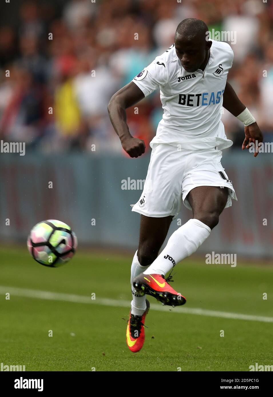 Swansea City Modou Barrow Stockfoto