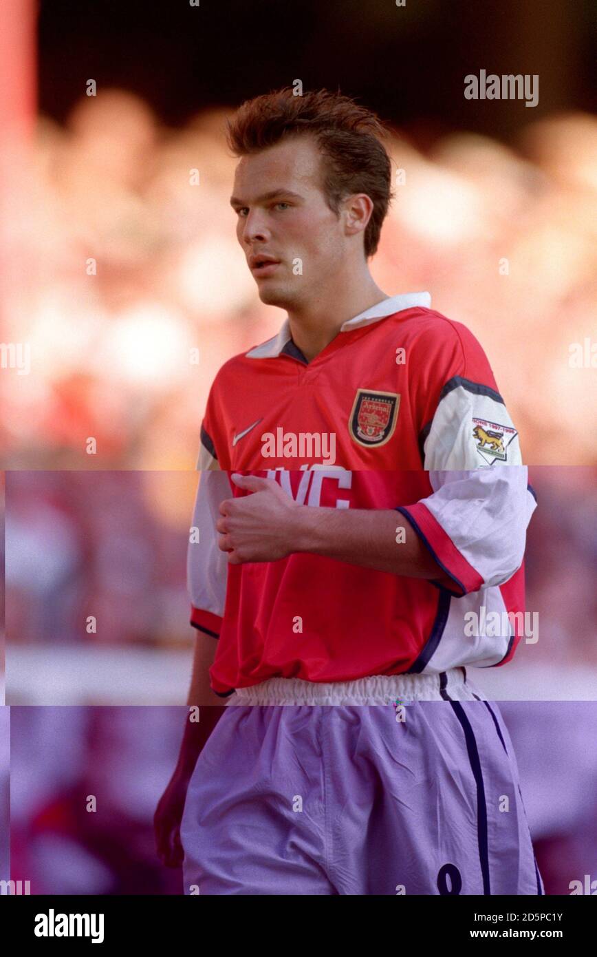 Fredrik Ljungberg von Arsenal Stockfoto