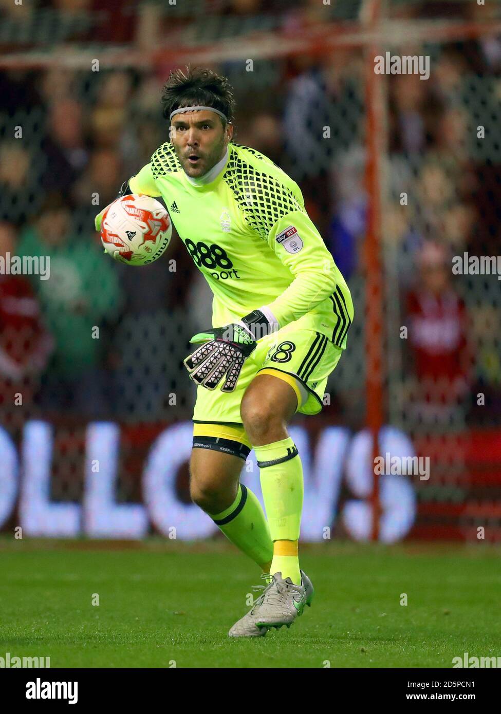 Nottingham Forest Torwart Vladimir Stojkovic Stockfoto