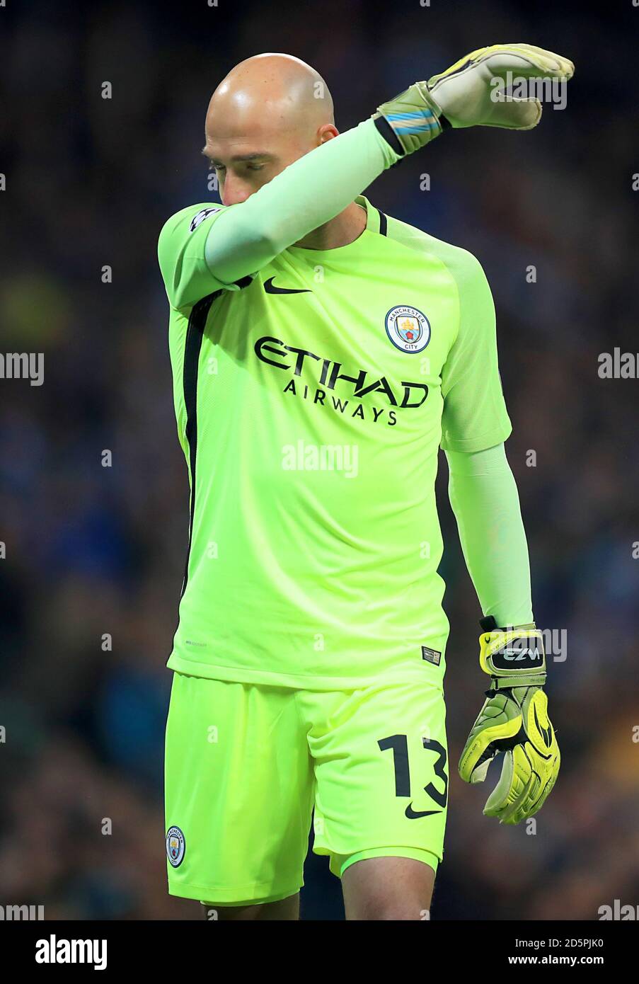 Manchester City Torhüter Willy Caballero Stockfoto