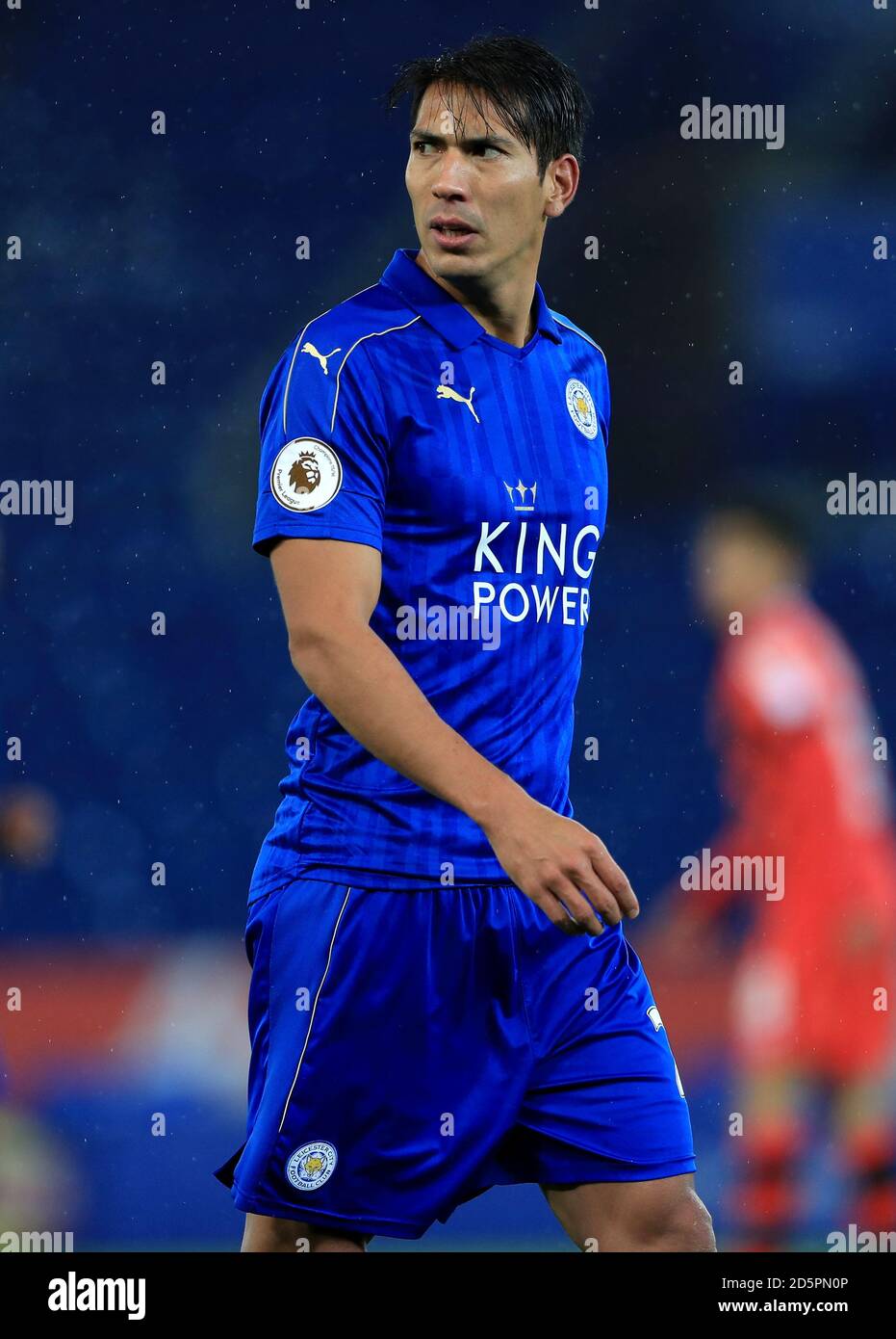 Leicester City Leonardo Ulloa Stockfoto