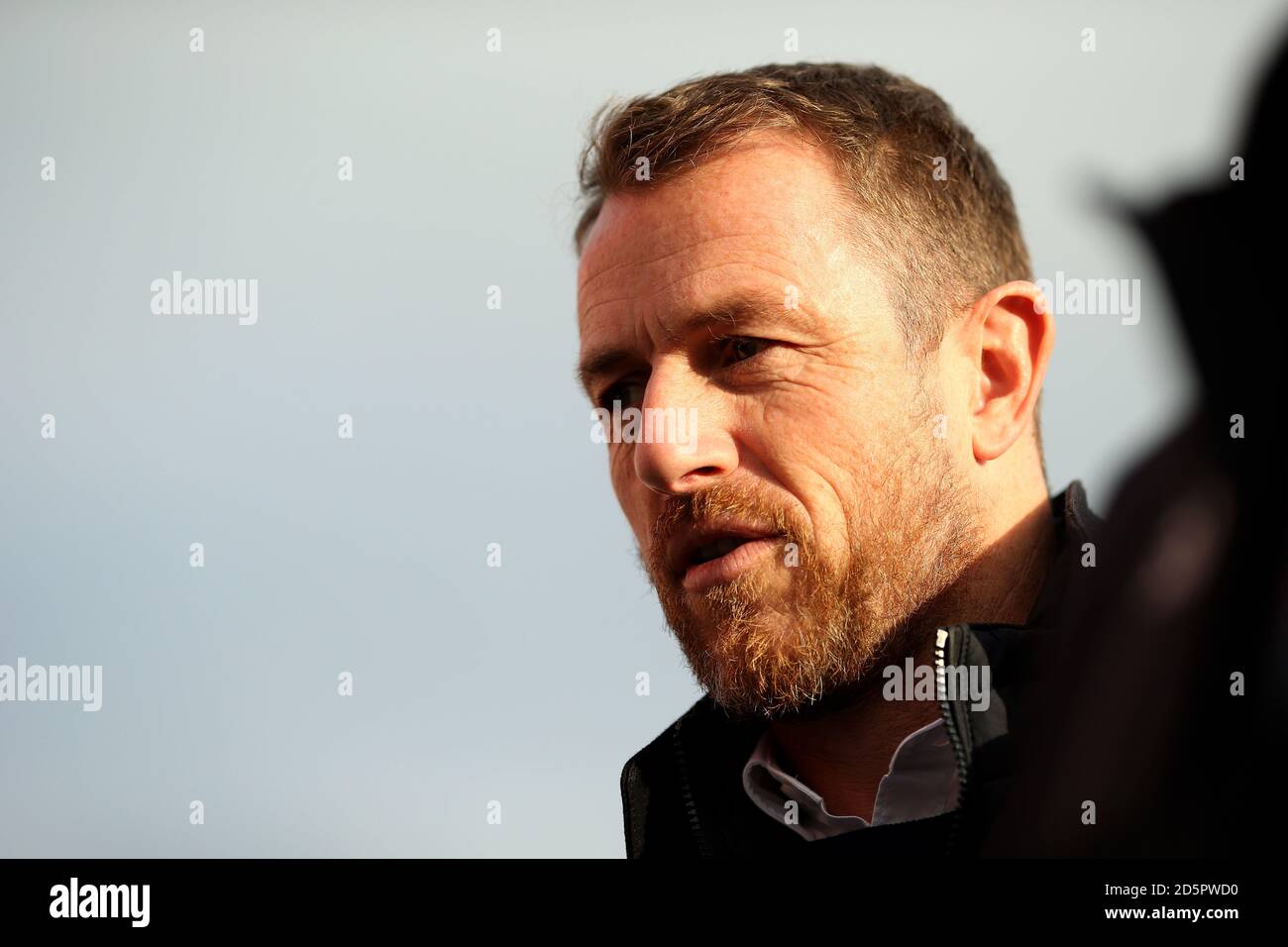 Birmingham City Manager Gary Rowett vor dem Spiel Stockfoto