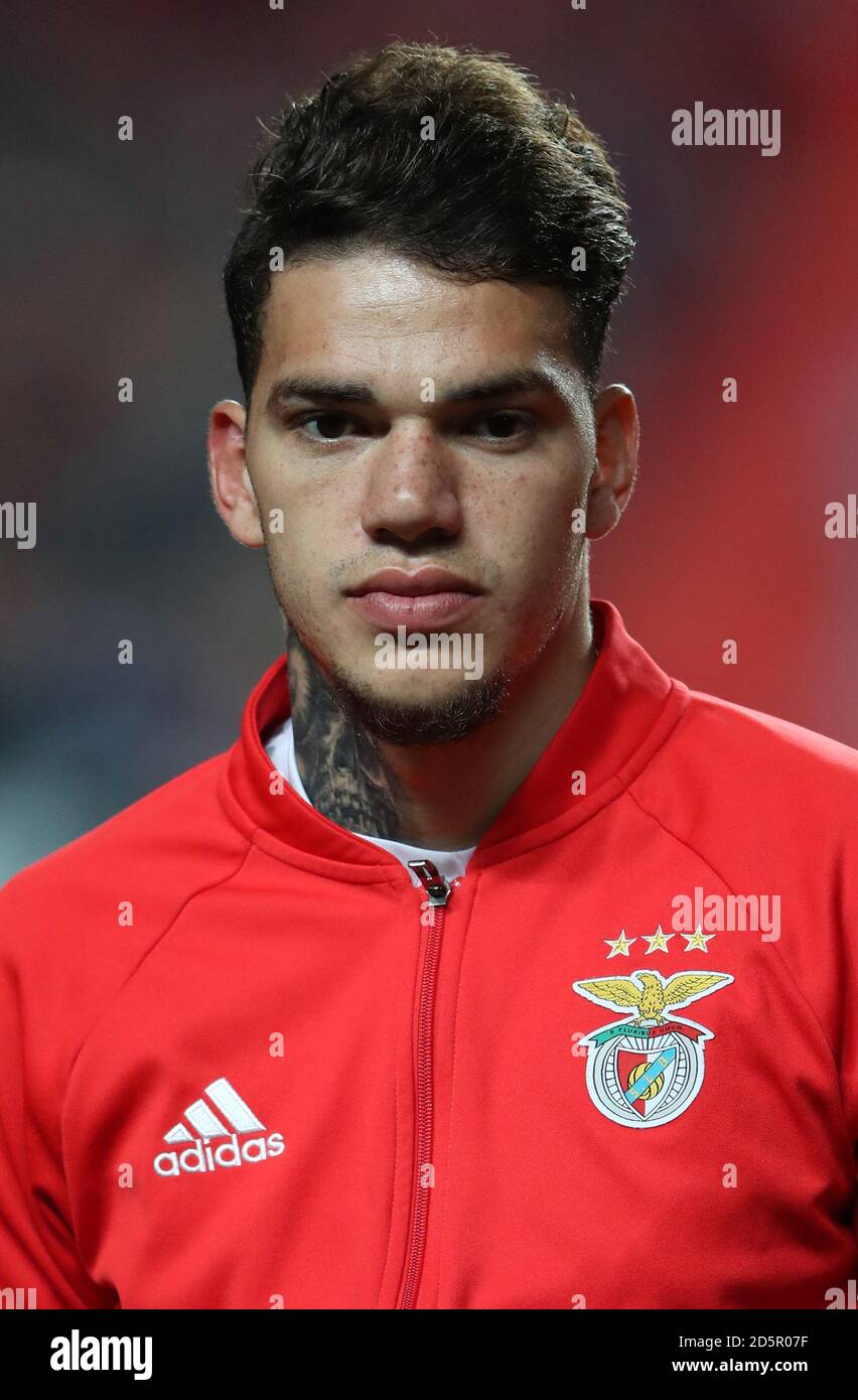 Benfica Torhüterin Santana Ederson Moraes Stockfoto