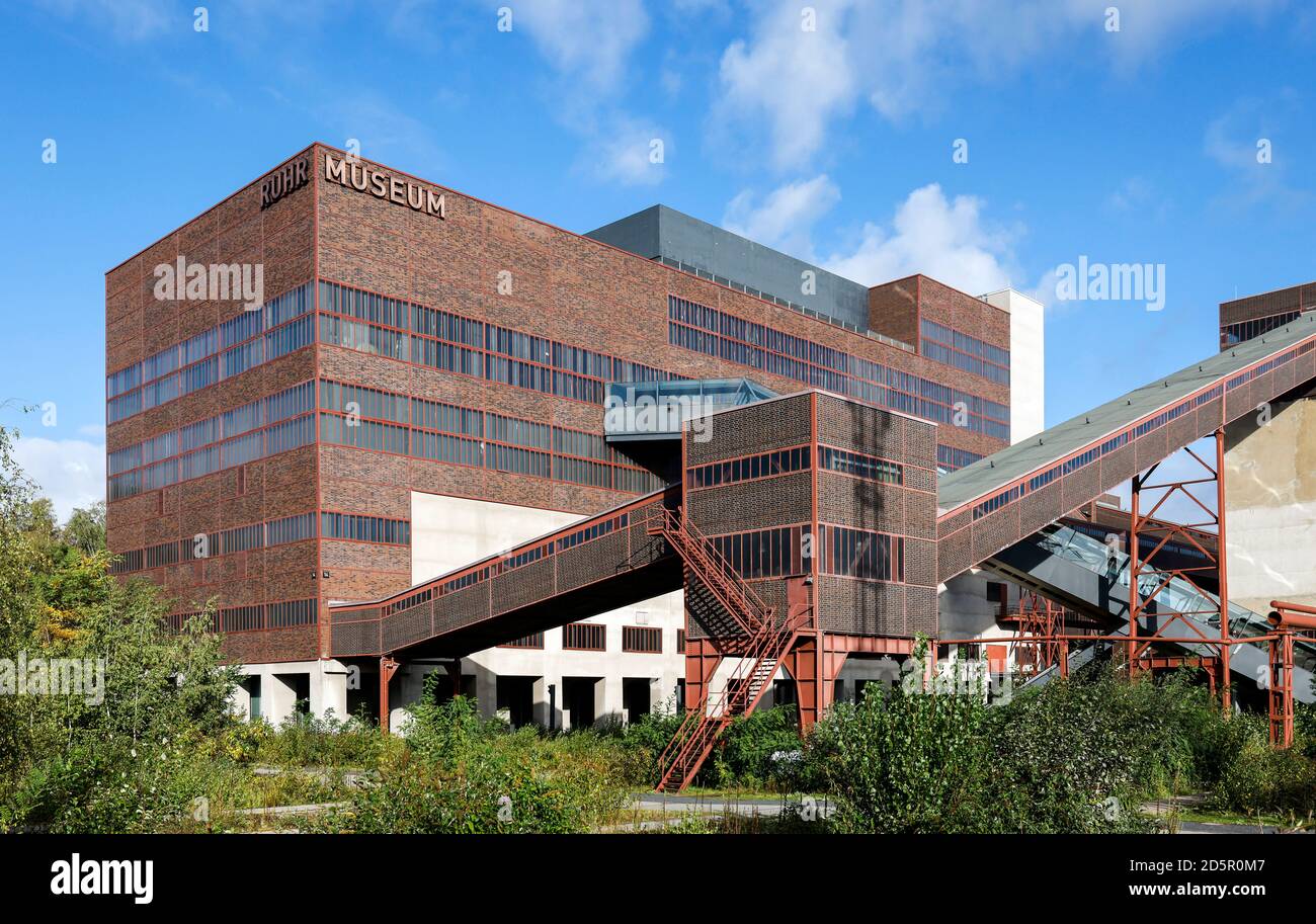 Essen, Ruhrgebiet, Nordrhein-Westfalen, Deutschland - Ruhrmuseum an der Zeche Zollverein, UNESCO Weltkulturerbe Zollverein. Stockfoto