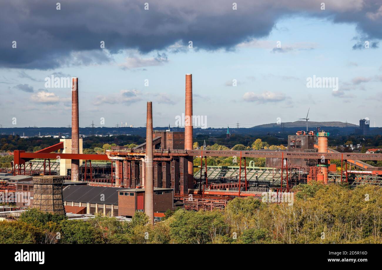 Essen, Ruhrgebiet, Nordrhein-Westfalen, Deutschland - Kokerei Zollverein an der Zeche Zollverein, UNESCO Weltkulturerbe Zollverein. Stockfoto