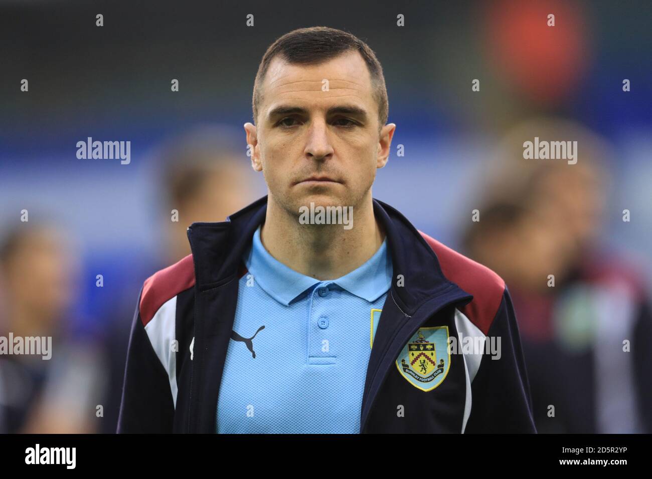 Dean Marney von Burnley auf dem Spielfeld vor dem Spiel Stockfoto