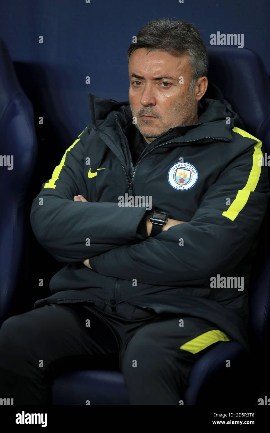 Domenec Torrent, Manchester City Co-Trainer Stockfoto