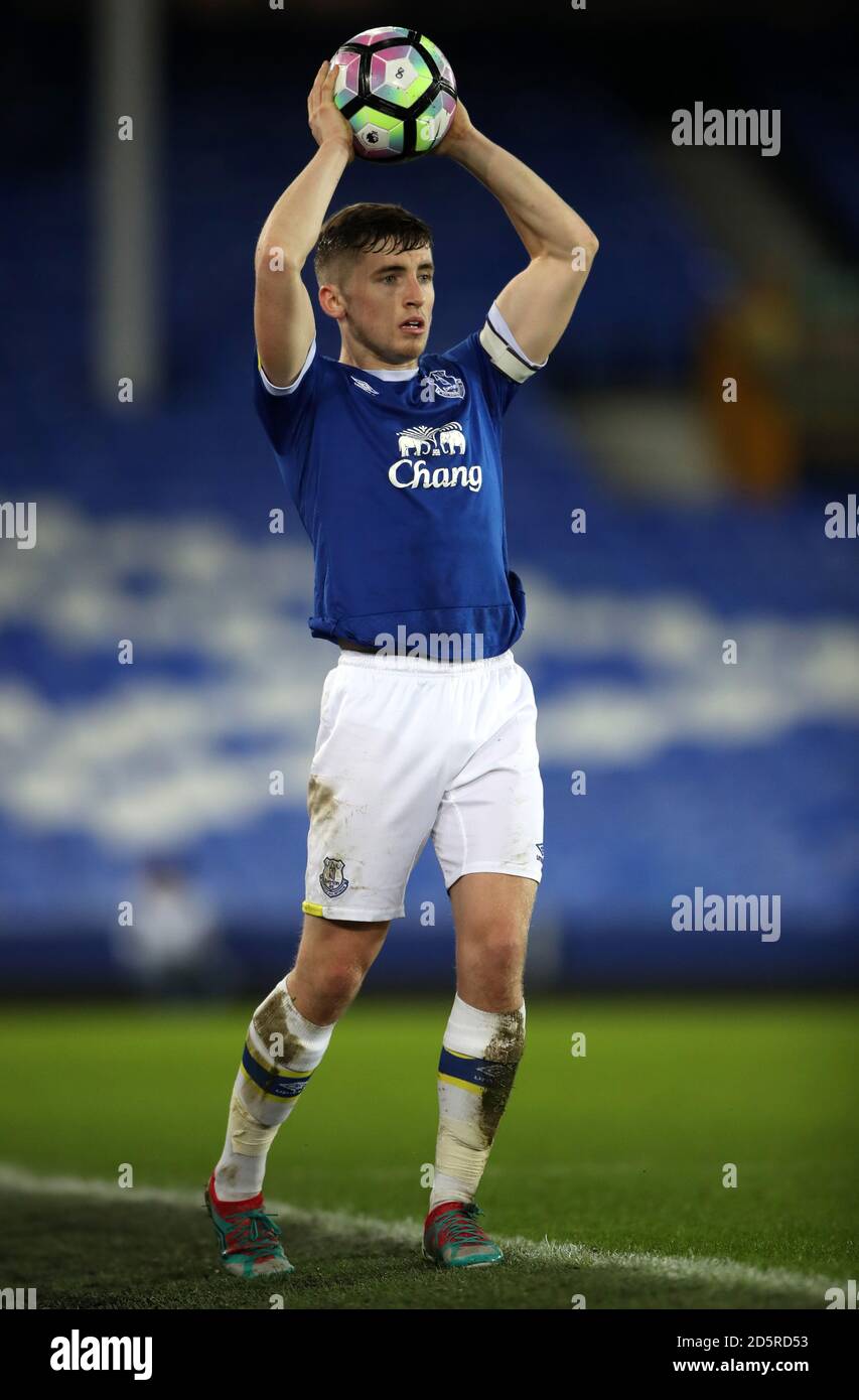 Everton's JonJoe Kenny Stockfoto