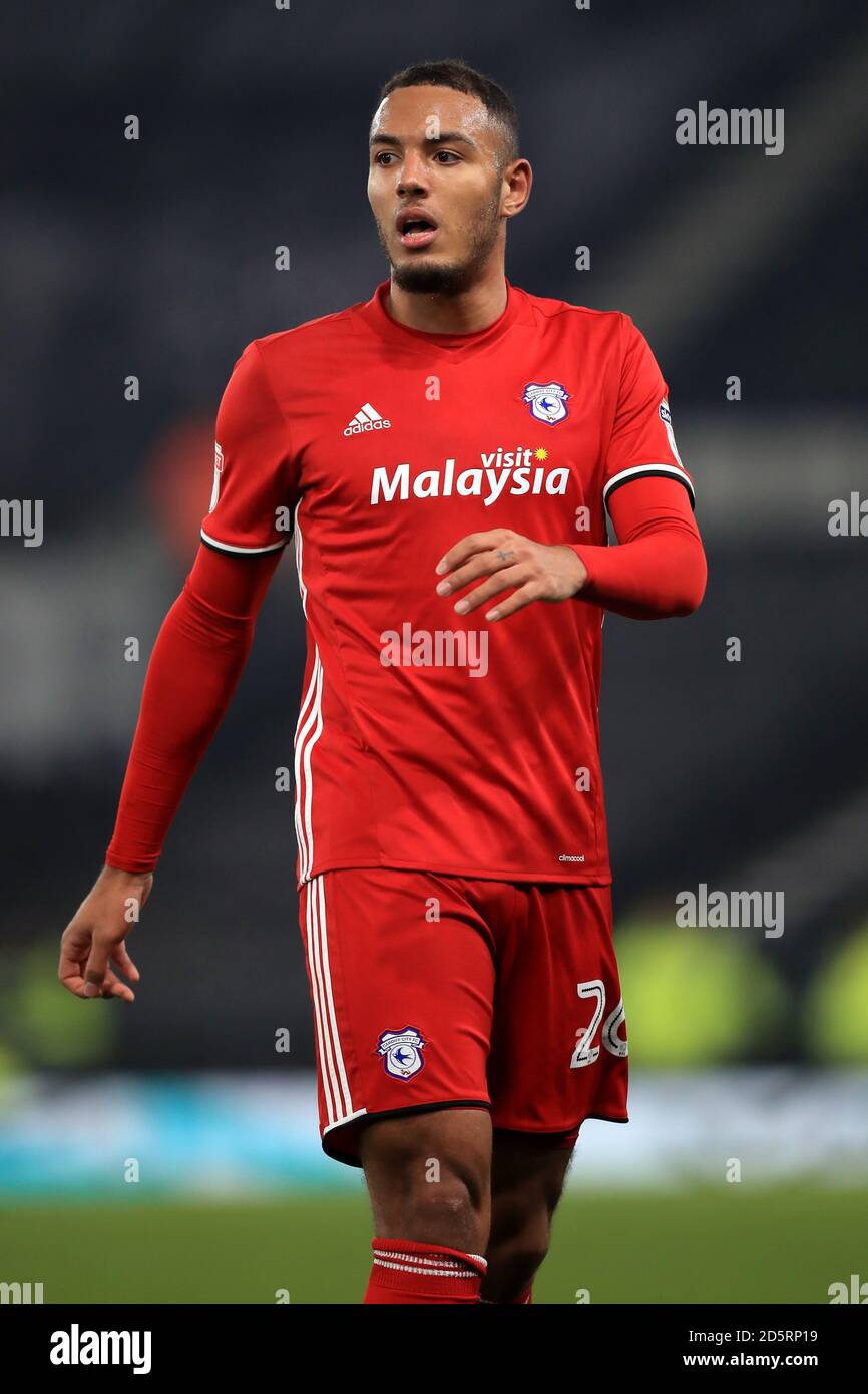 Cardiff City Kenneth Zohore Stockfoto