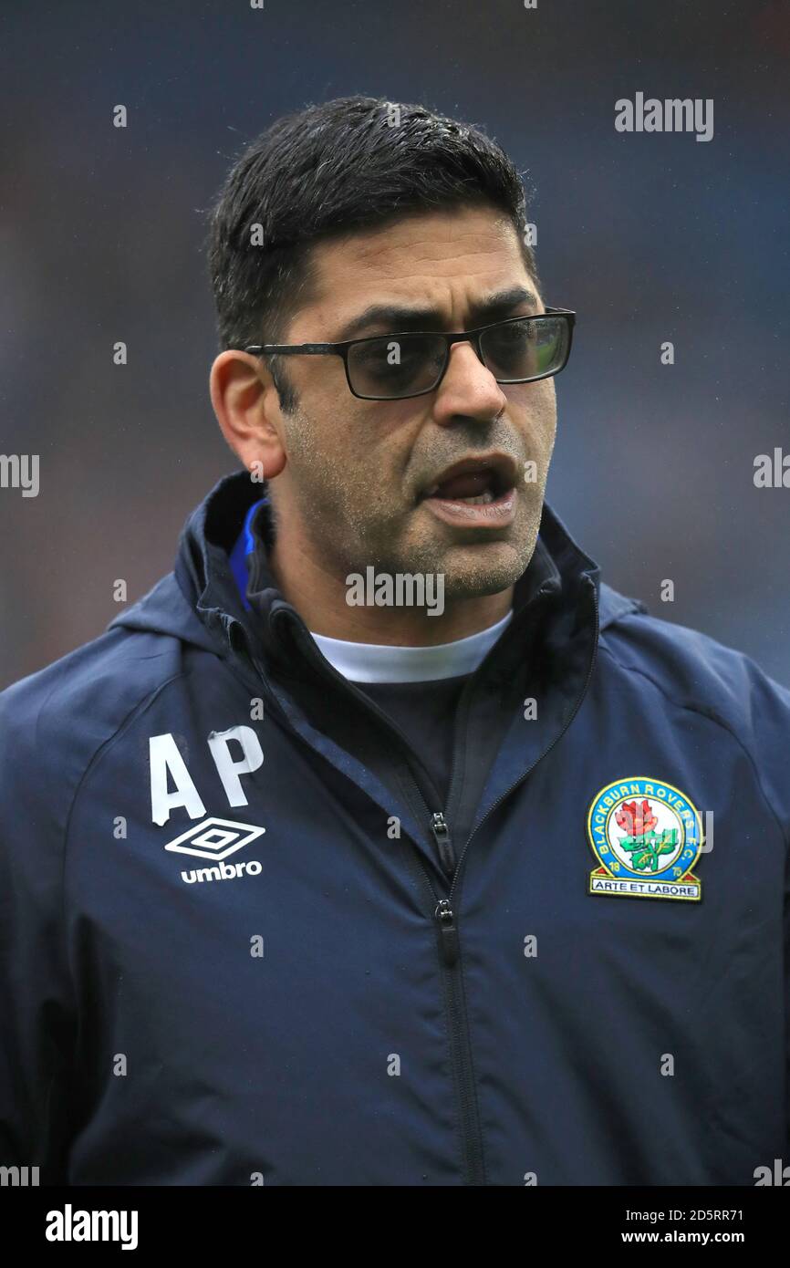 Blackburn Rovers Leiter Sportmedizin Dr. Amit Pannu Stockfoto