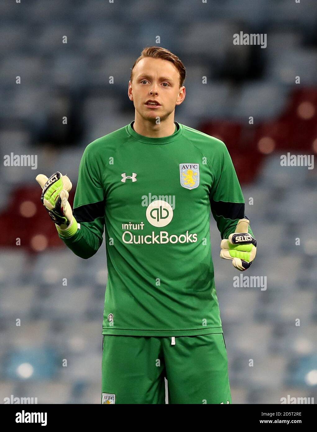 Viktor Johansson, Aston Villa Stockfoto