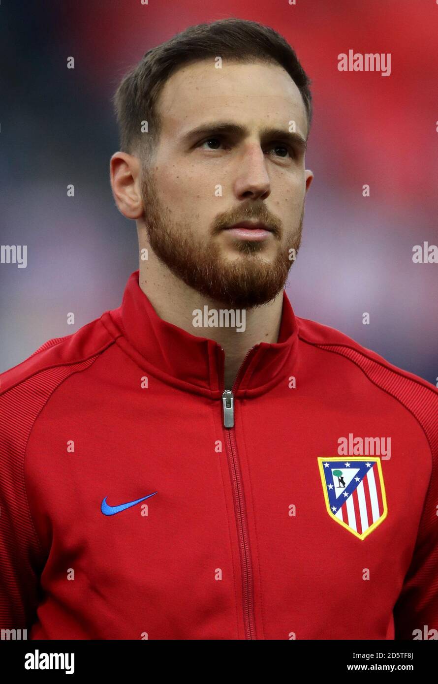 Atletico Madrid Torwart Jan Oblak Stockfoto
