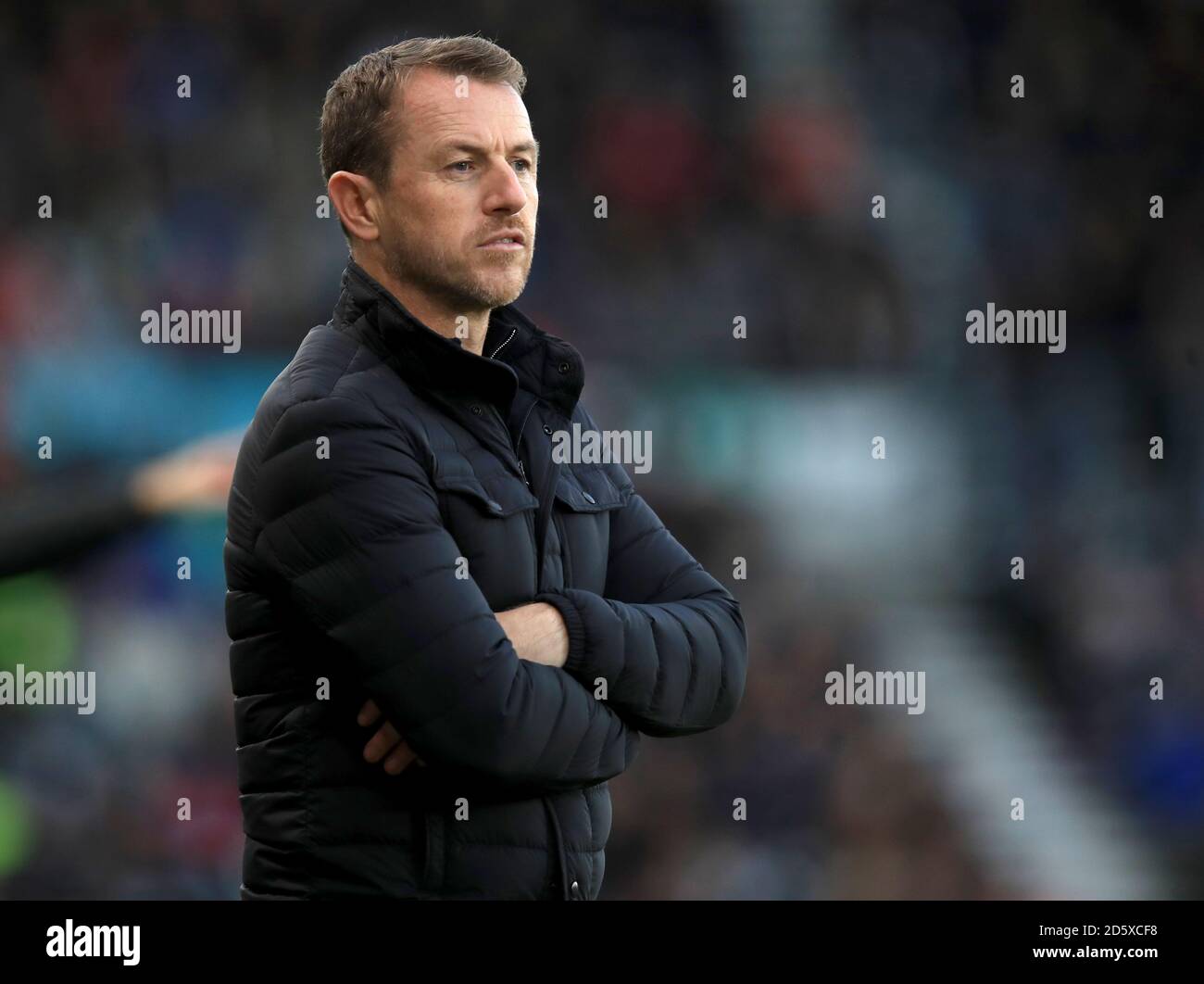 Derby Countys Manager Gary Rowett Stockfoto