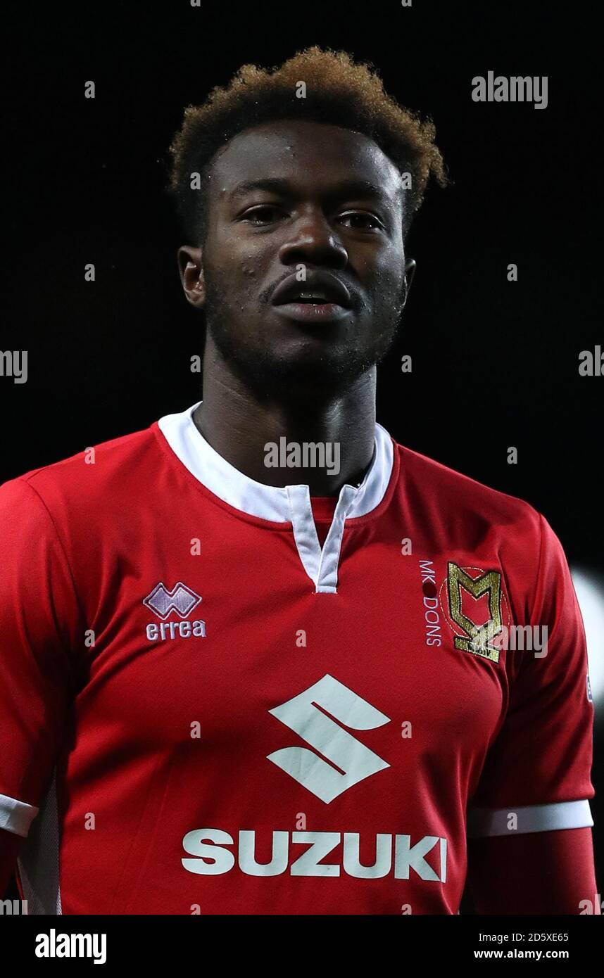 Gboly Ariyibi, Milton Keynes Dons Stockfoto