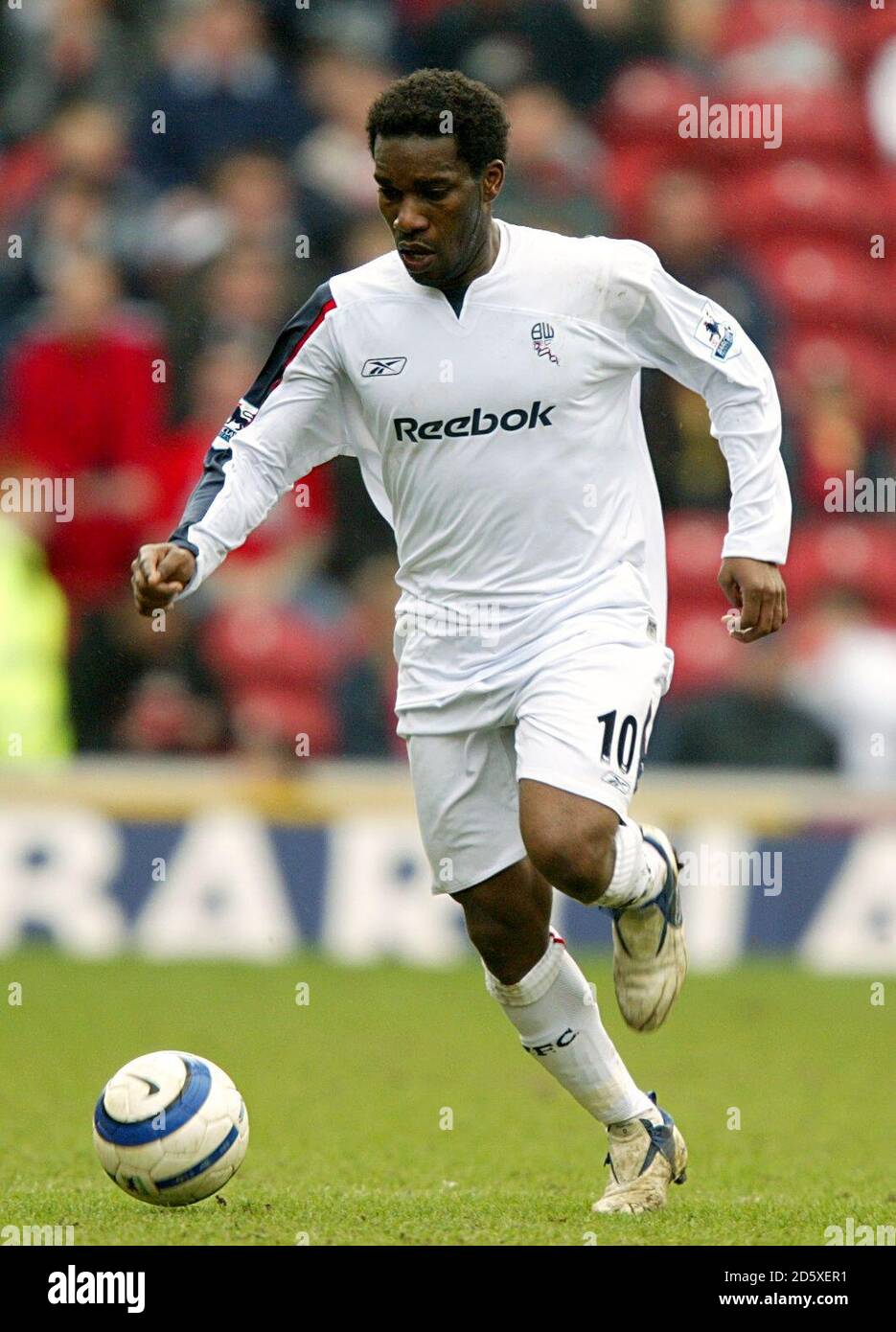 Jay-Jay Okocha, Bolton Wanderers Stockfoto