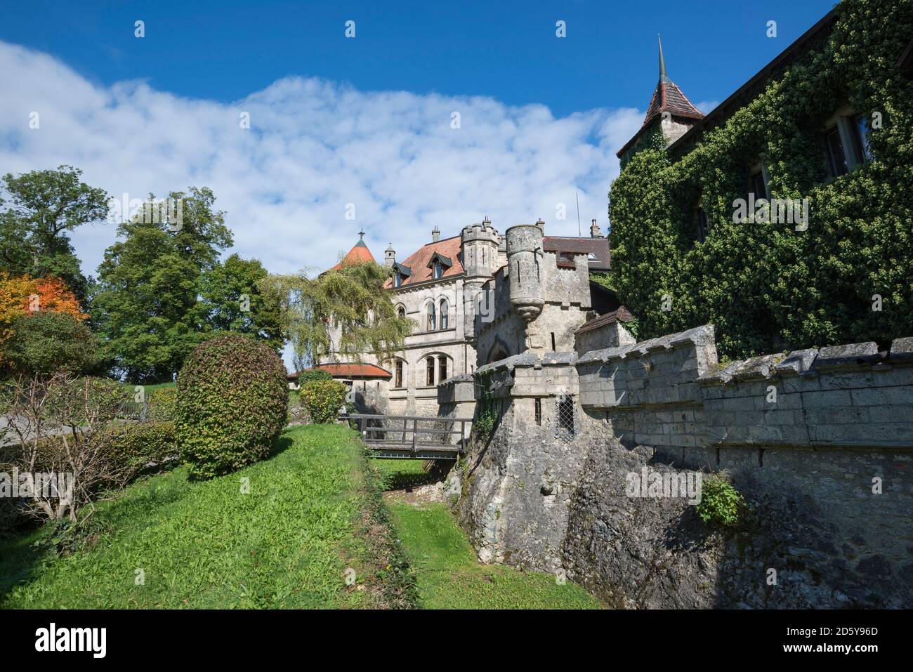Deutschland, Baden-Württemberg, Reutlingen, Schloss Lichtenstein Stockfoto