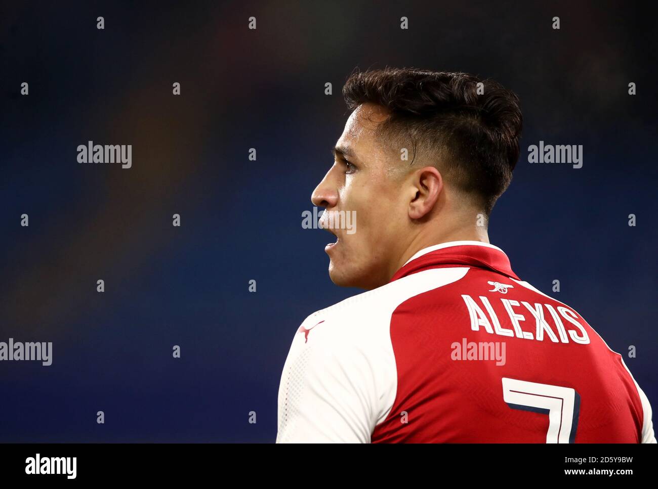 Arsenals Alexis Sanchez Stockfoto
