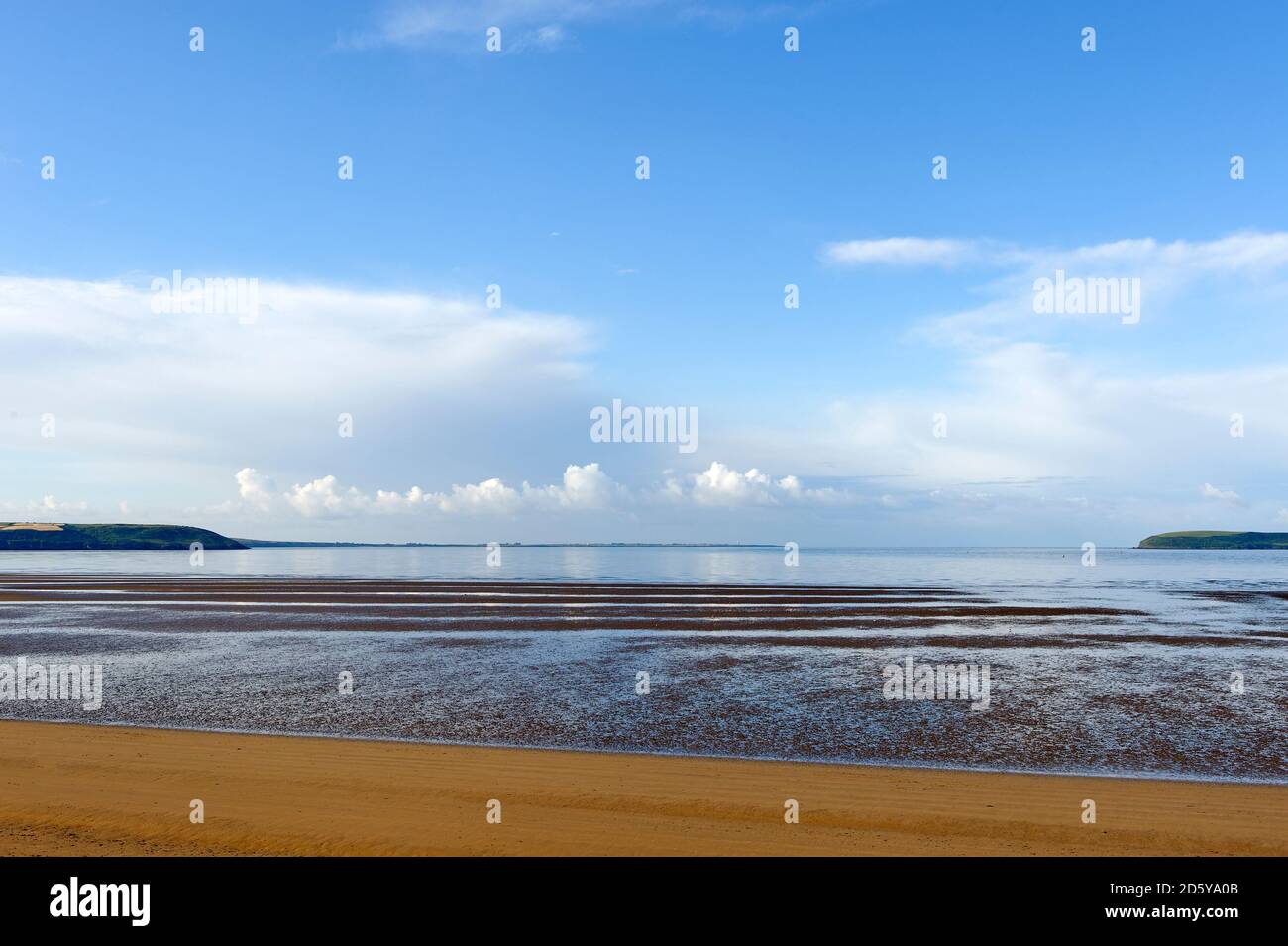 Irland, County Wexford, Bucht von Duncannon Waterford Harbour, Hook Head Stockfoto