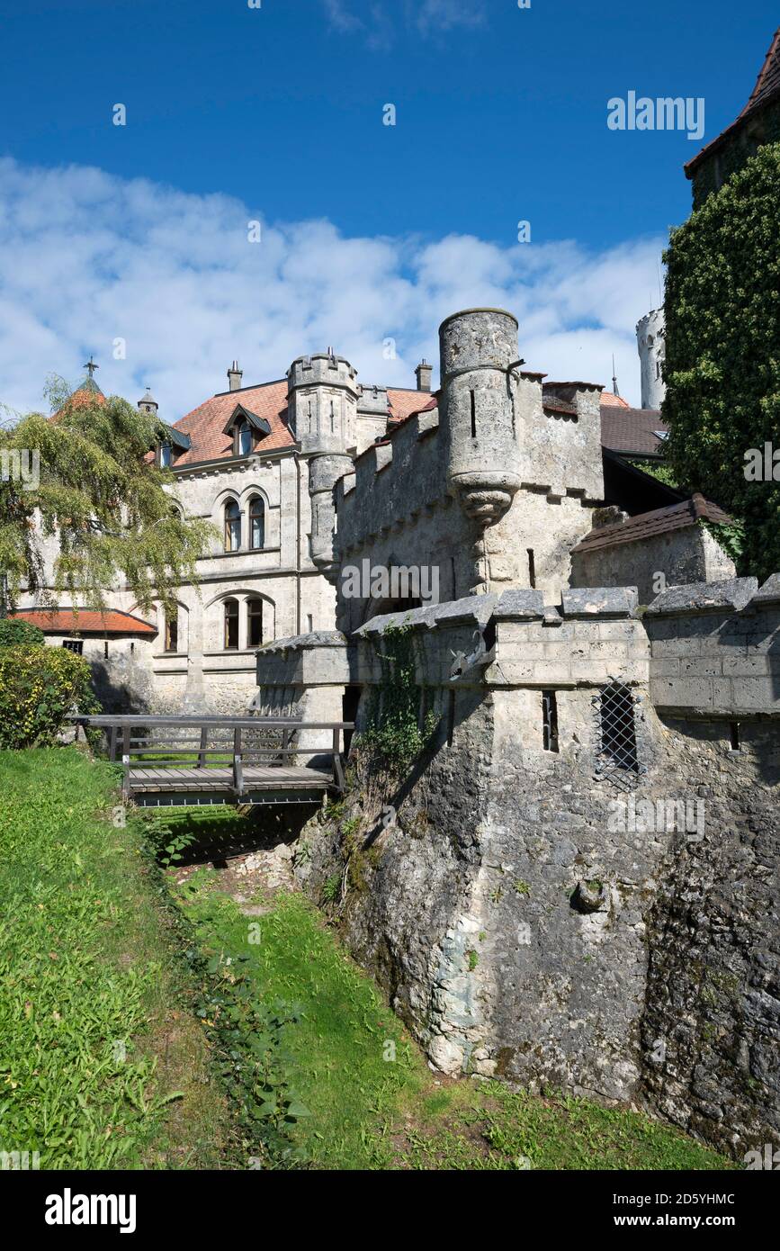 Deutschland, Baden-Württemberg, Reutlingen, Schloss Lichtenstein Stockfoto