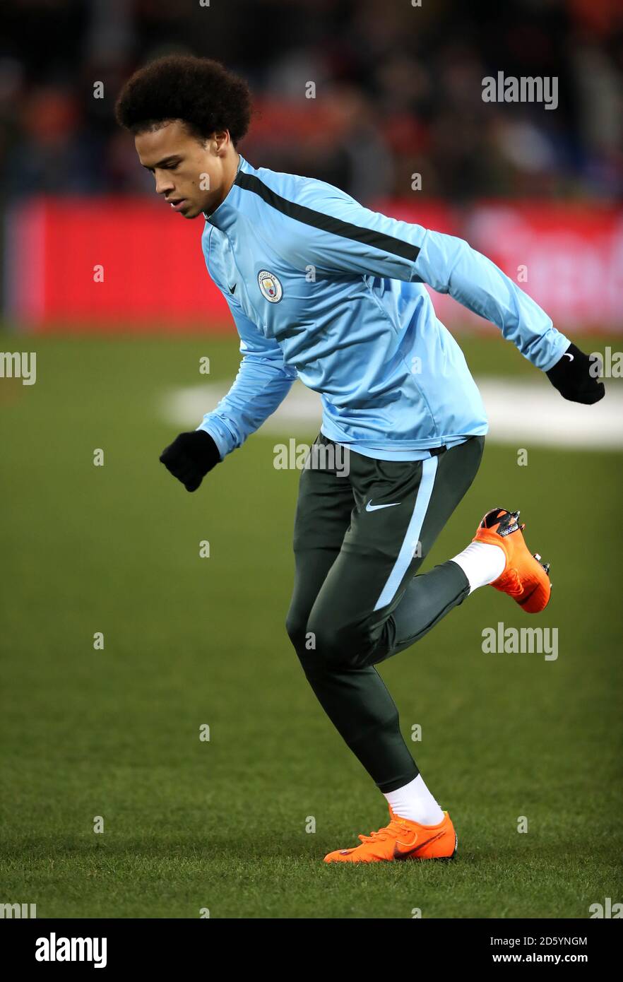 Leroy Sane, Manchester City Stockfoto