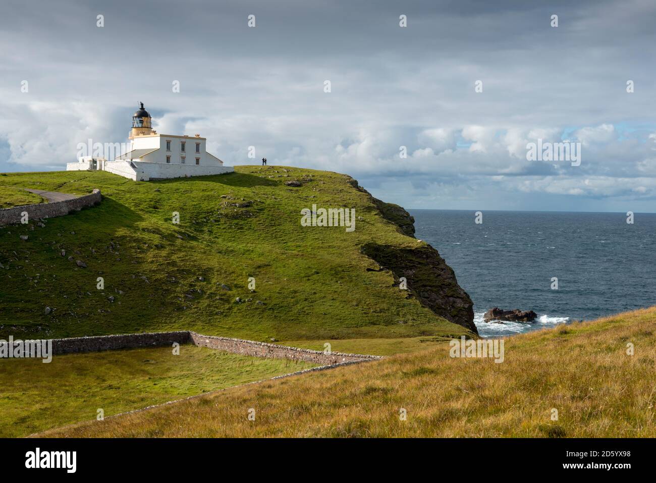 Großbritannien, Schottland, Sutherland, Assynt, Lighthouse Stoer Head Stockfoto