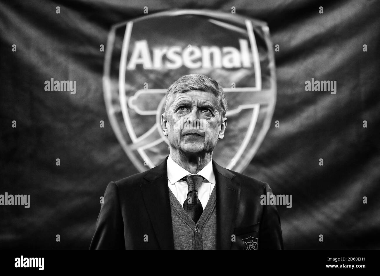 DATEI-FOTO: Arsene Wenger wird Arsenal am Ende der Saison verlassen und eine fast 22-jährige Regierungszeit als Manager Arsenal Manager Arsene Wenger beenden ... AC Mailand / Arsenal - UEFA Europa League - Runde 16 - erste Etappe - San Siro ... 08-03-2018 ... Mailand ... Italien ... Bildnachweis sollte lauten: Tim Goode/EMPICS Sport. Eindeutige Referenz-Nr. 35840522 ... Stockfoto