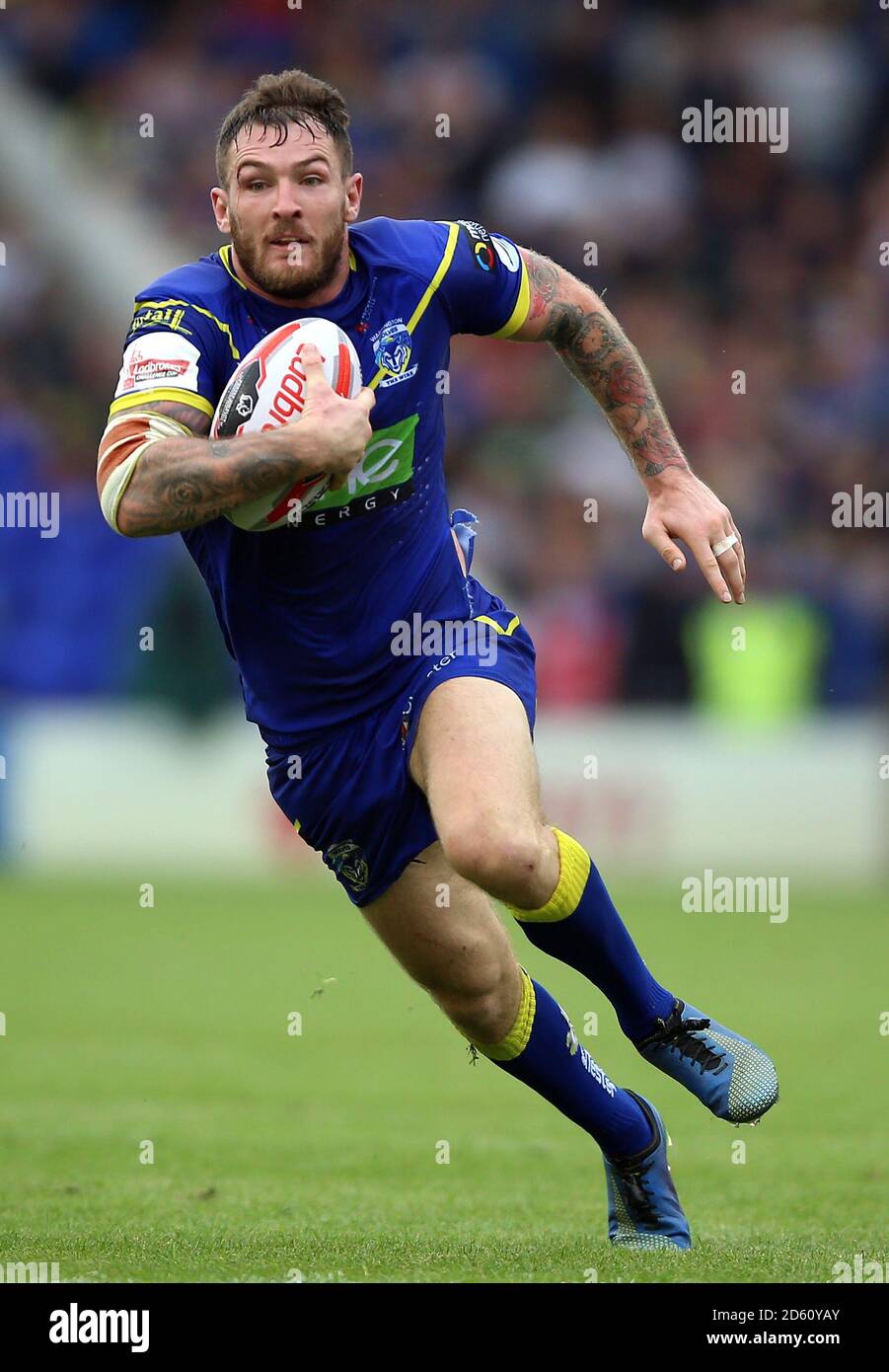 Warrington Wolves' Daryl Clark Stockfoto