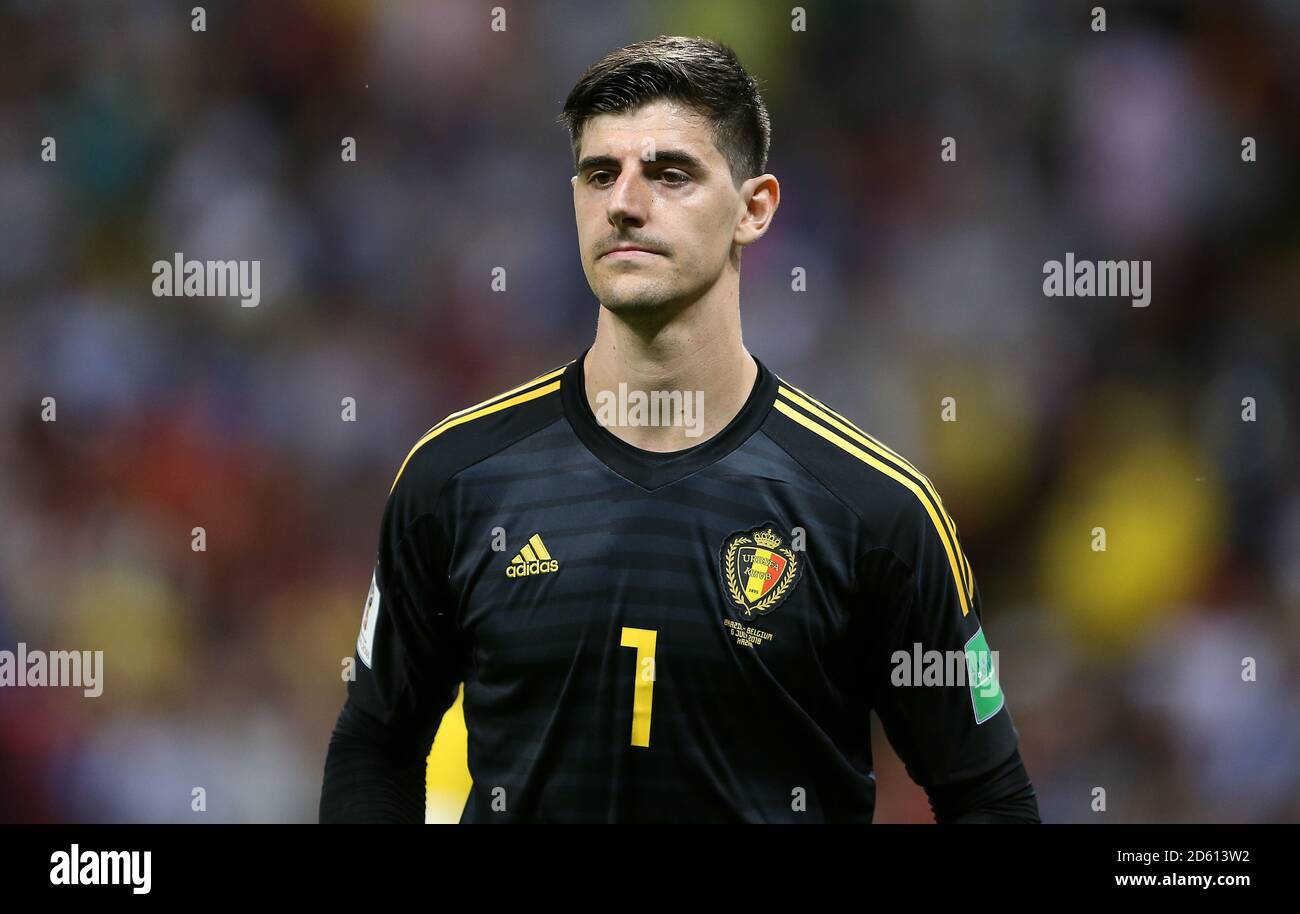 Belgischer Torhüter Thibaut Courtois Stockfoto