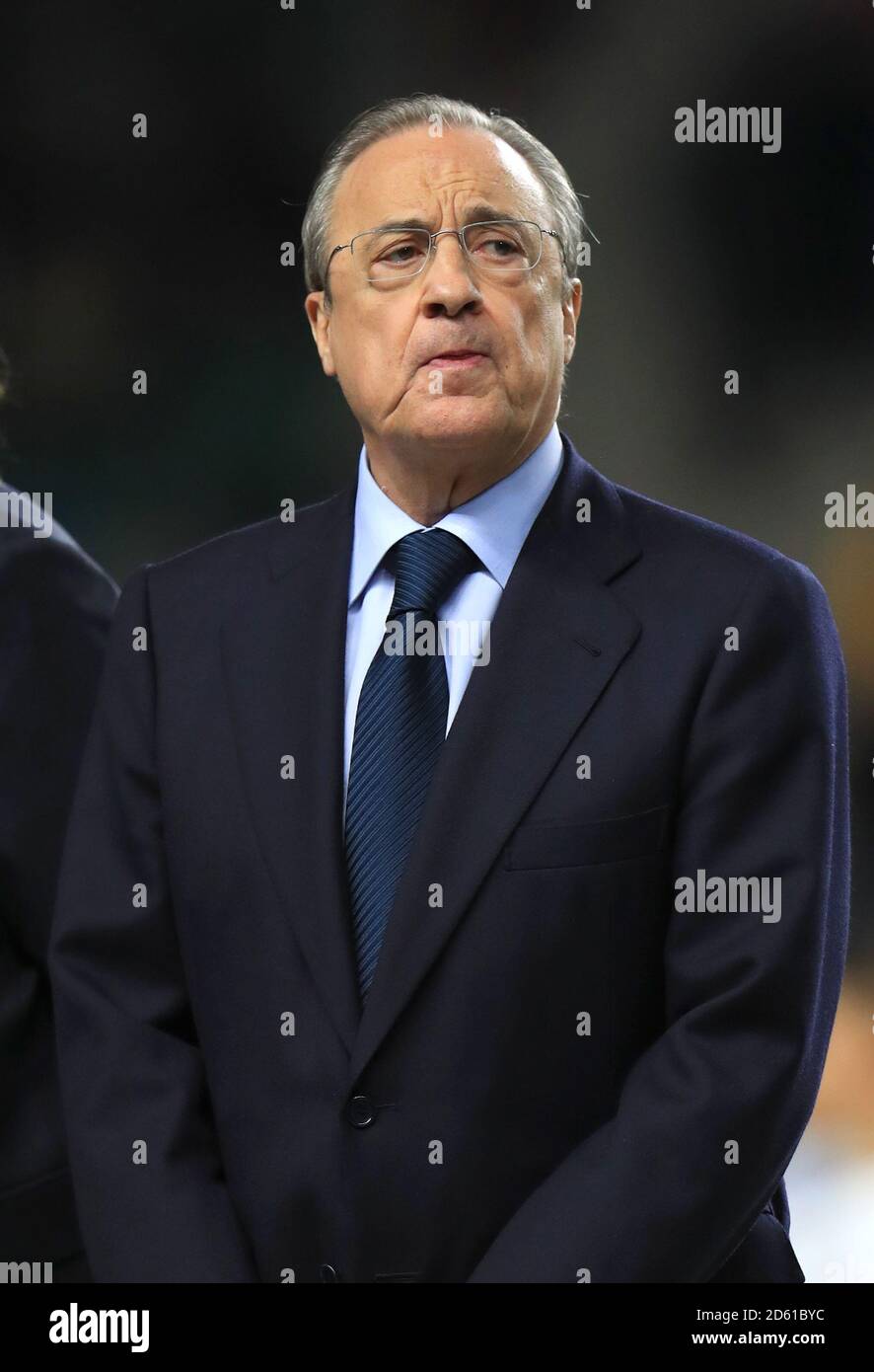 Real Madrid Präsident Florentino Perez Stockfoto