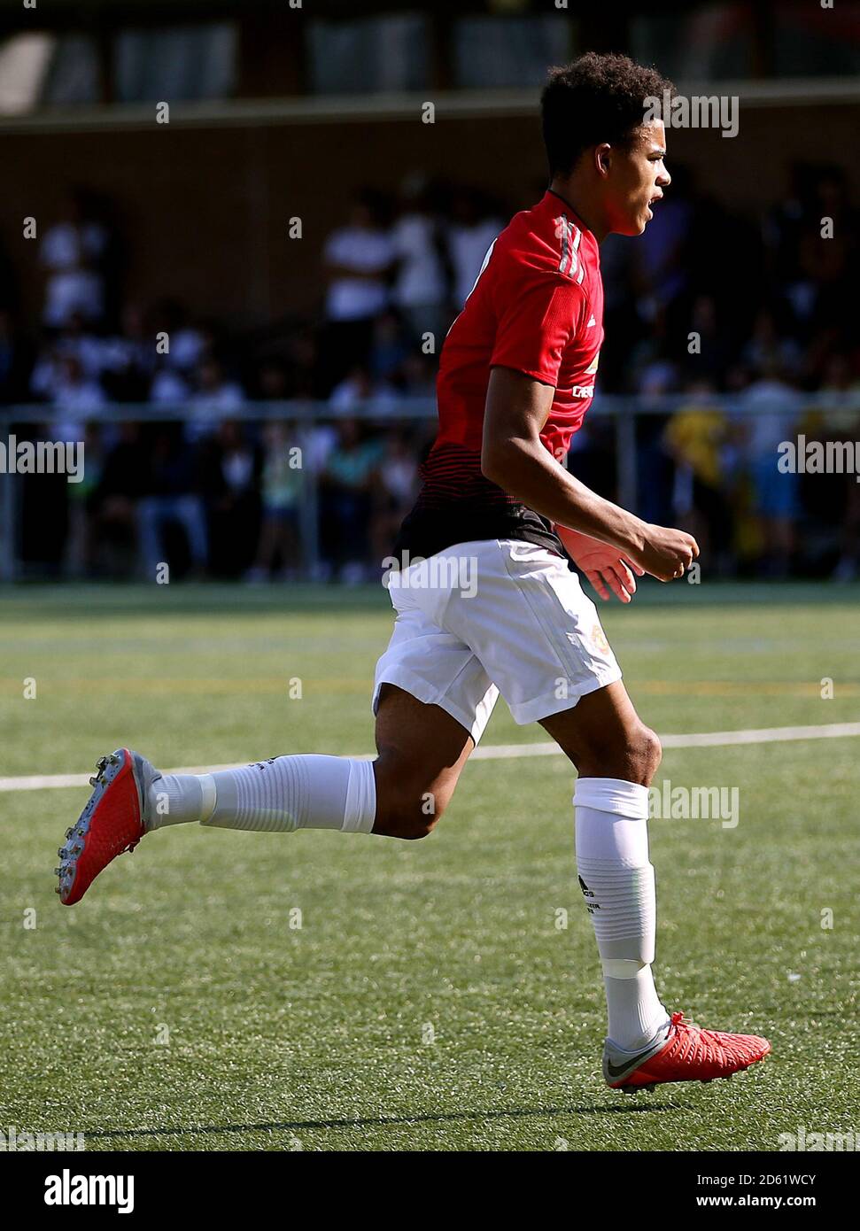 Mason Greenwood von Manchester United feiert das erste Tor seiner Seite Des Spiels Stockfoto