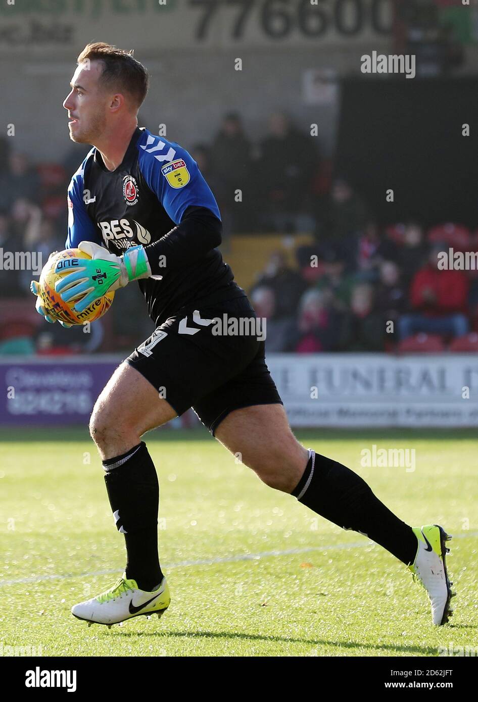 Fleetwood Town Torhüter Alex Cairns Stockfoto