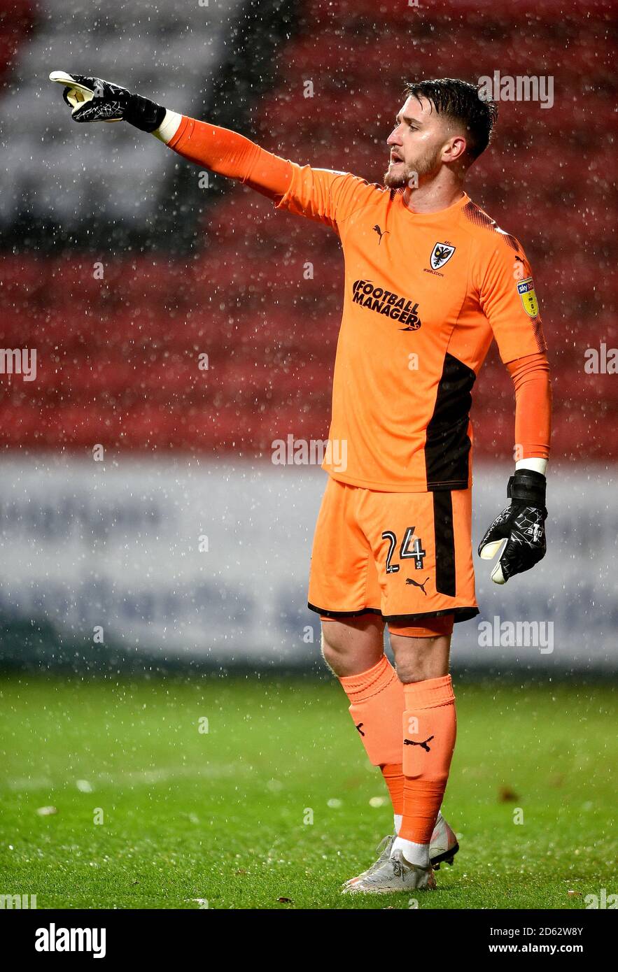 Joe McDonnell, Wimbledon-Torwart Stockfoto