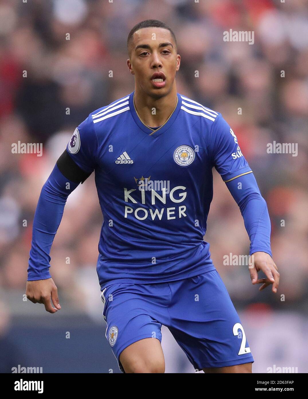 Von Leicester City Youri Tielemans Stockfoto