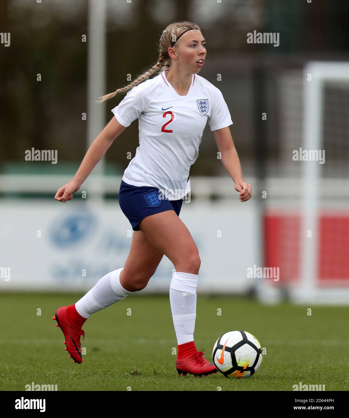 Englands Olivia Smith in Aktion Stockfoto