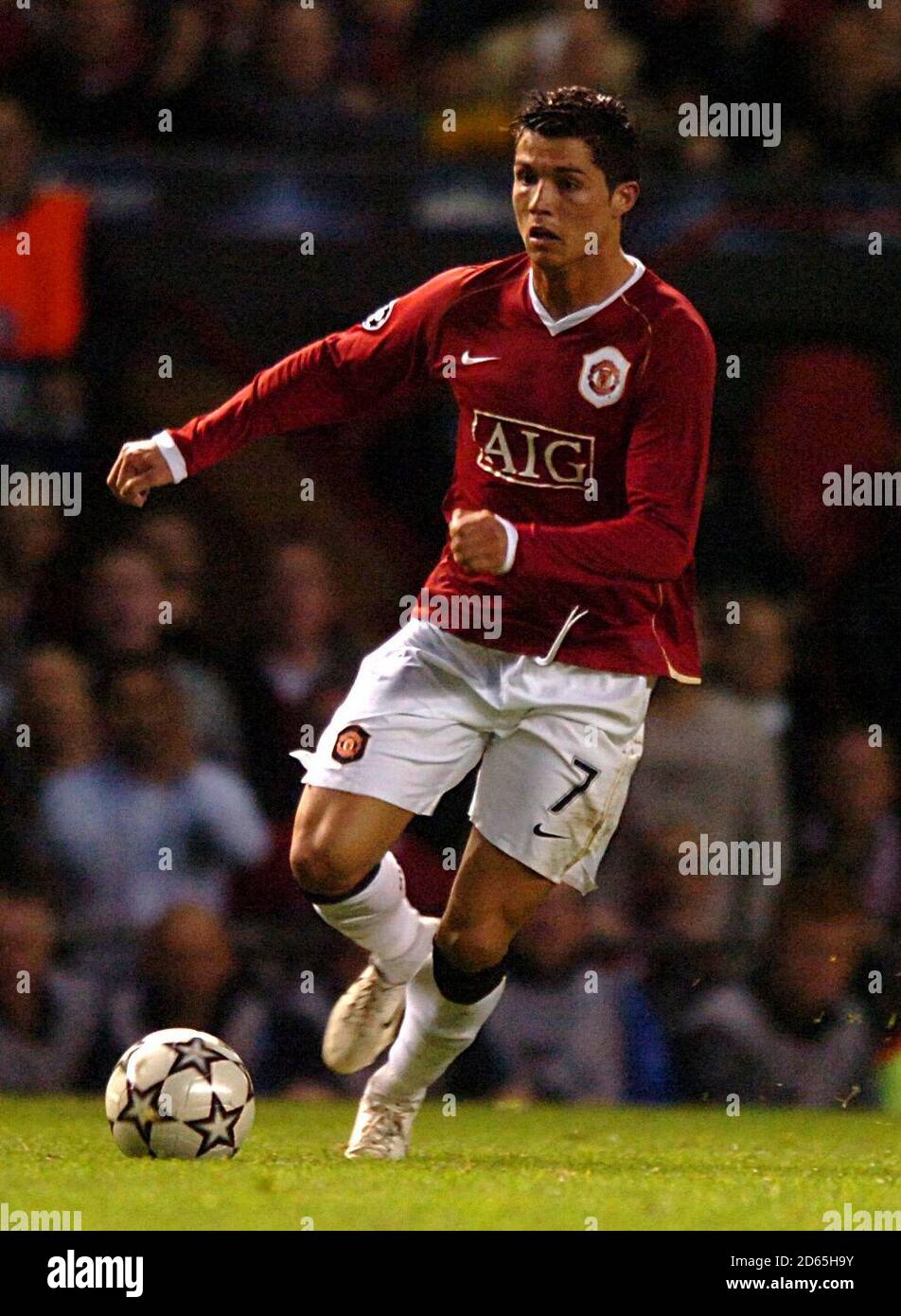 Cristiano Ronaldo Manchester United Stockfotografie Alamy