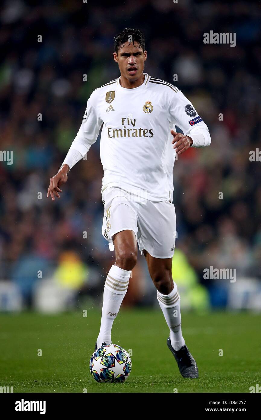 Von Real Madrid Raphael Varane Stockfoto