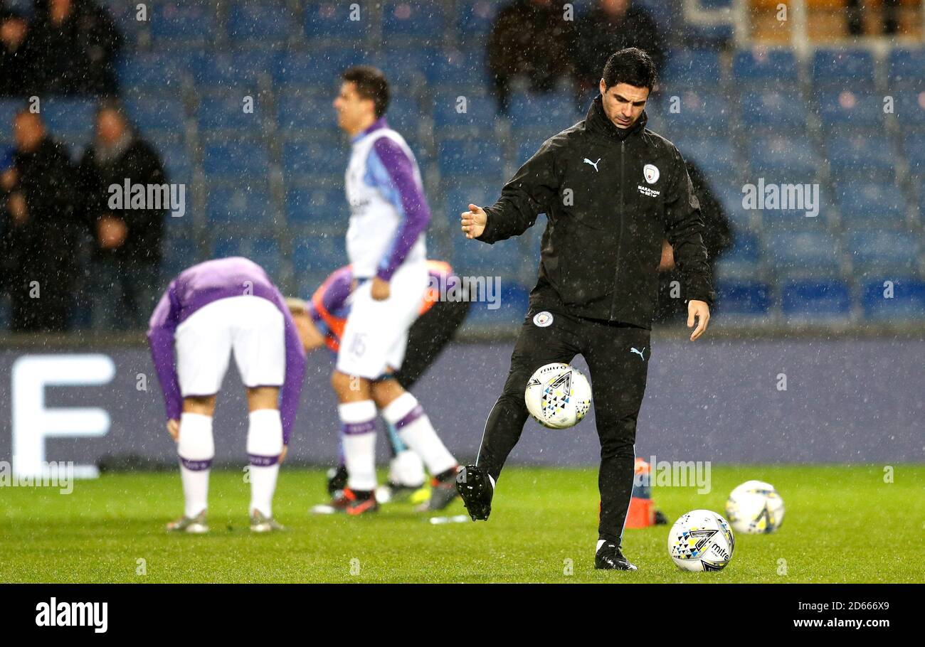 Manchester-City-Assistentenmanager Mikel Arteta Stockfoto