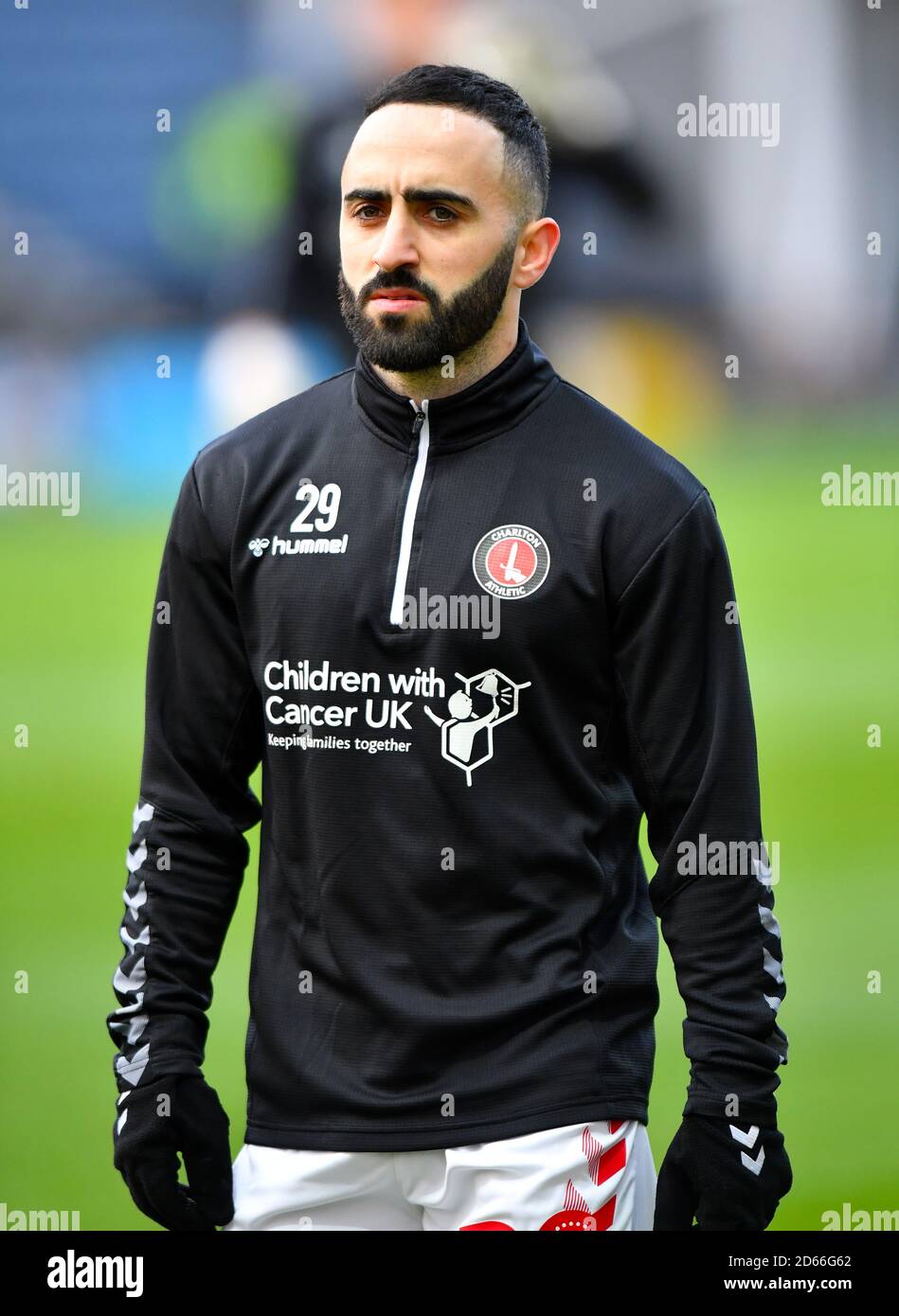 Von Charlton Athletic Erhun Oztumer Stockfoto