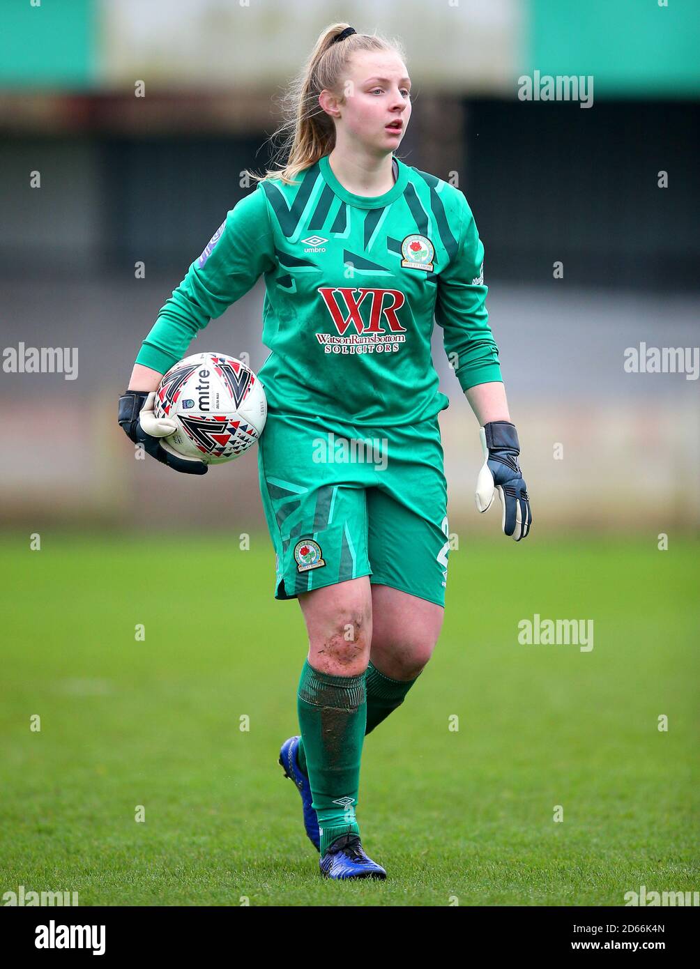 Blackburn Rovers Torhüter Lauren Perry Stockfoto