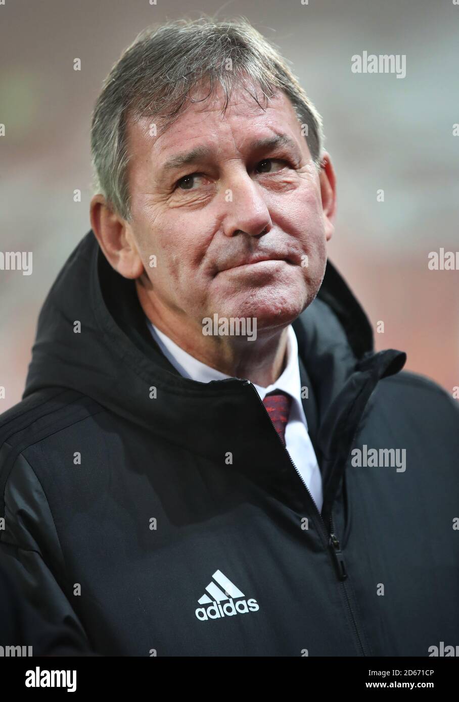 Manchester United „Global Ambassador“ Bryan Robson Stockfoto