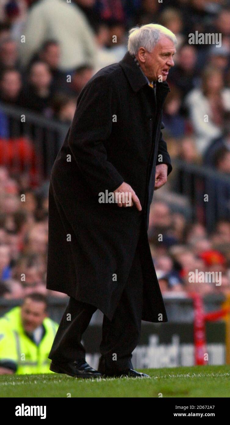 Newcastle United Manager Sir Bobby Robson Stockfoto