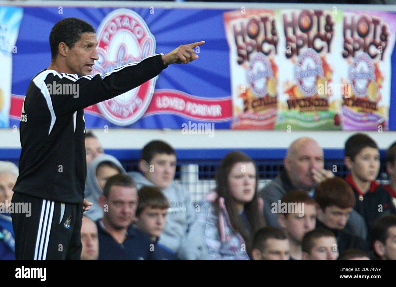 Chris Hughton, Newcastle United Assistant Manager Stockfoto