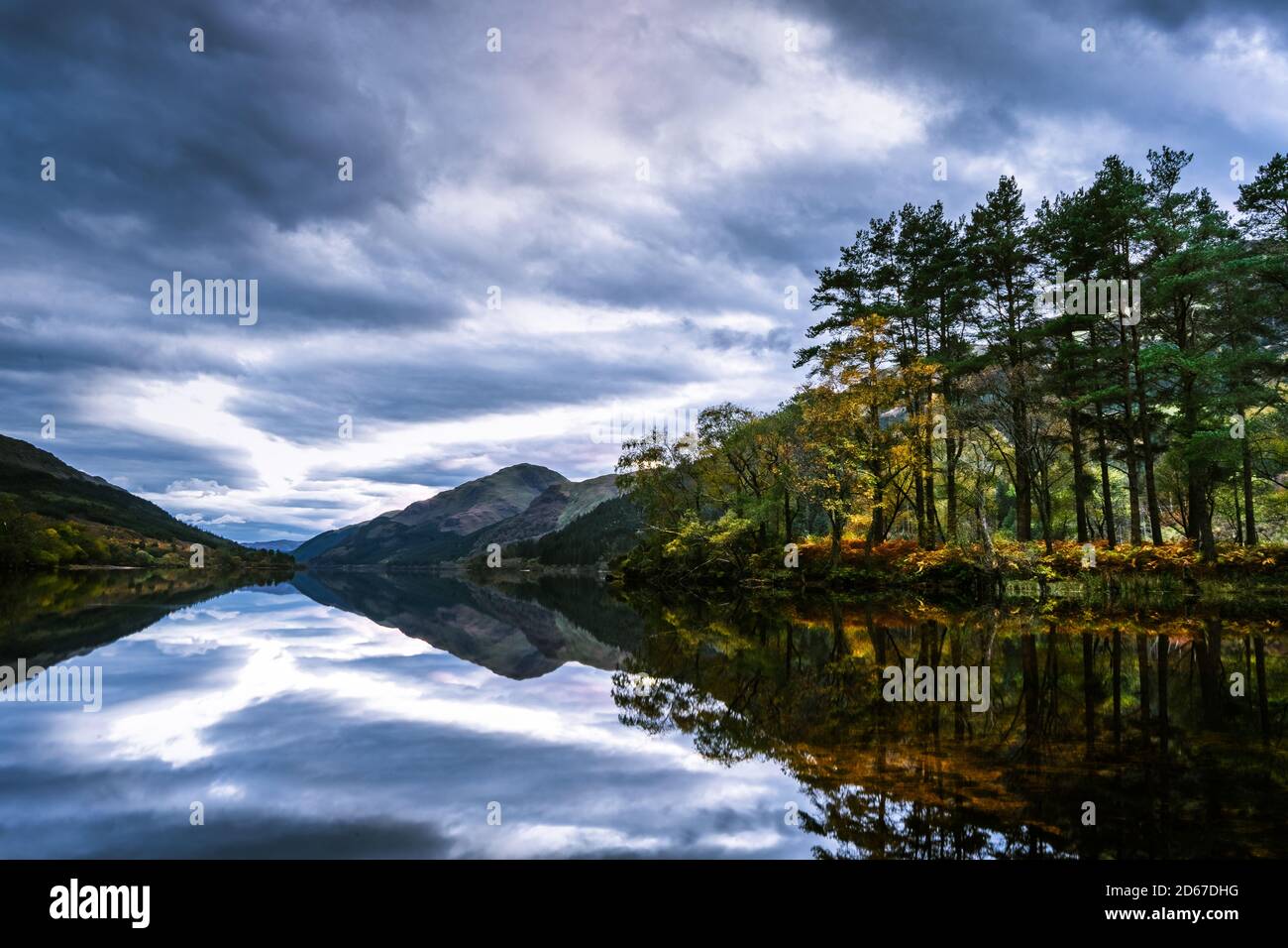 loch eck schottland Stockfoto