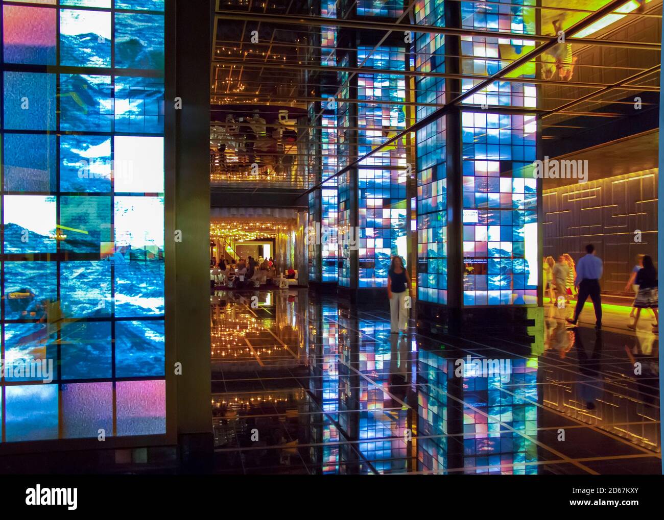 Interior Cosmopolitan Hotel, Las Vegas, Nevada, USA Stockfoto