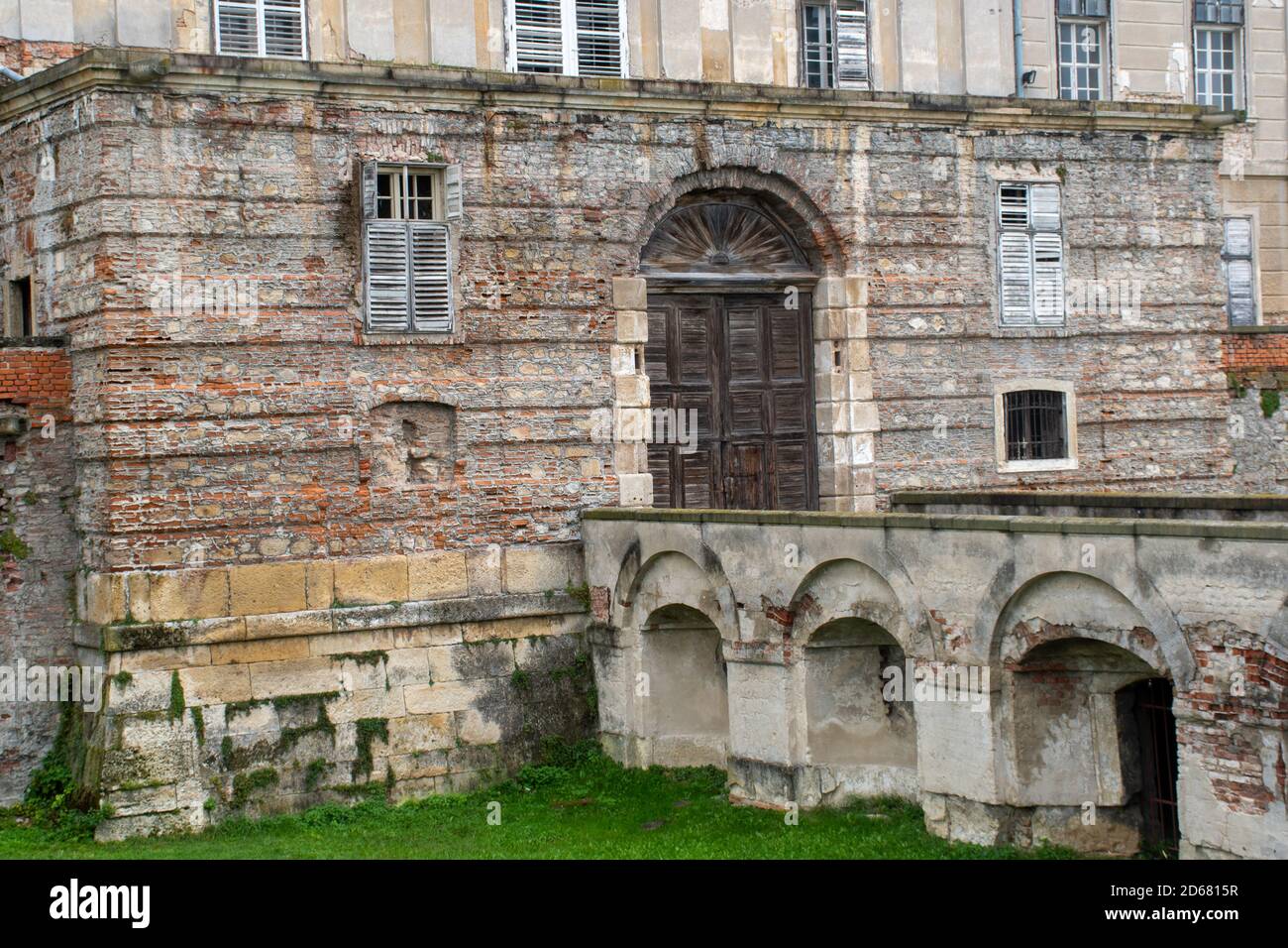 Mauern von Holic Castle historisches Haus Stockfoto