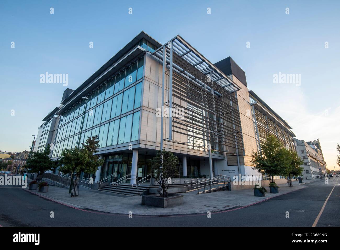 Loxley House in der Station Street, Nottingham City Southside, Nottinghamshire England Stockfoto
