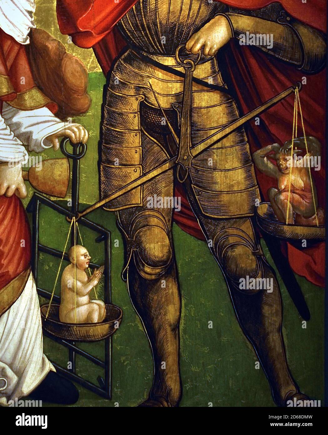 Der Erzengel Michael und der hl. Laurentius 1530 Hans Schäufelein 1480-1540 Deutschland Stockfoto