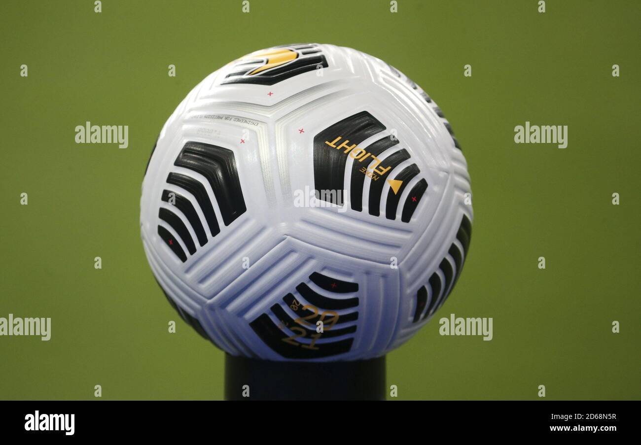 Llustration des Nike Flight Matchballs während des Freundschaftsspiels zwischen Frankreich und der Ukraine am 7. Oktober 2020 im Stade de France in Stockfoto