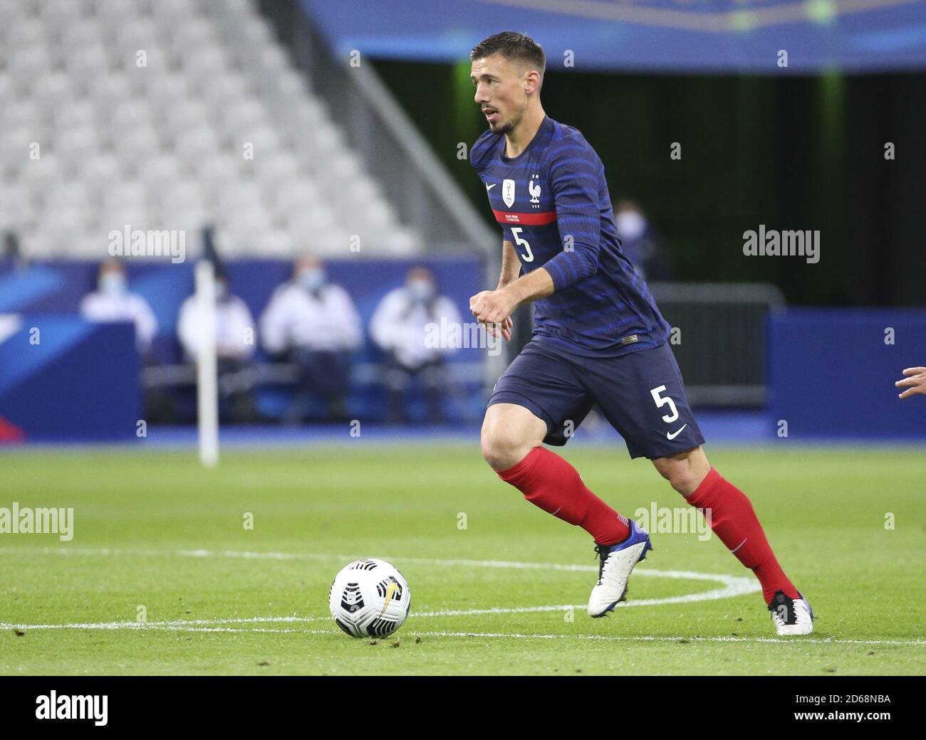 Lement Lenglet von Frankreich während des internationalen Freundschaftsspiels zwischen Frankreich und der Ukraine am 7. Oktober 2020 im Stade de France in Sa Stockfoto